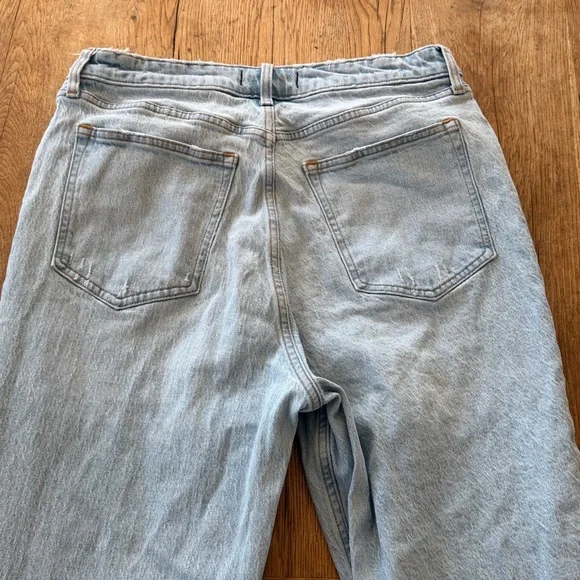 Abercrombie and Fitch The 70s Vintage Flare High-Rise Size 32/14 Curve Love - Picture 7 of 7